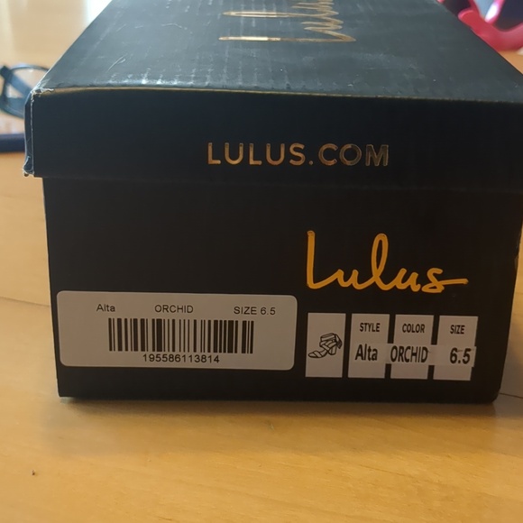 Lulus Alta Orchid Shoes | Women's 6.5 - Picture 5 of 5